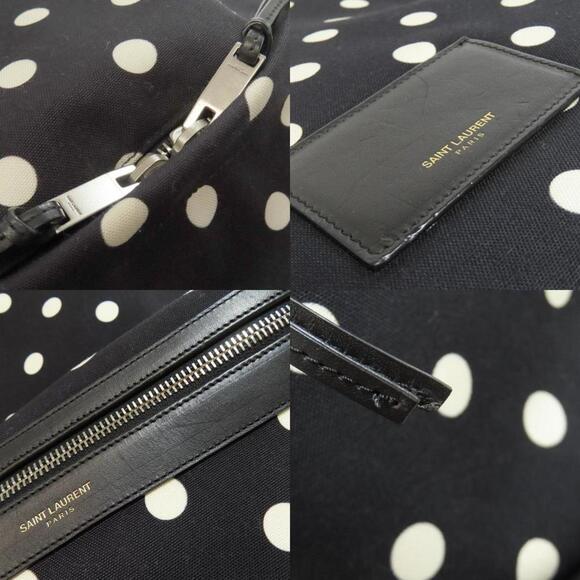 SAINT LAURENT Black Backpack - Picture 8 of 11